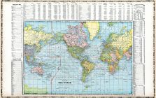 World Map, Linn County 1907